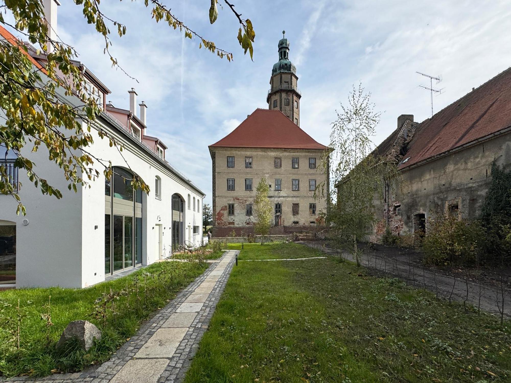 Apartmenthotel Garni Gärtnerhaus Schloss Reinharz Bad Schmiedeberg Exterior foto