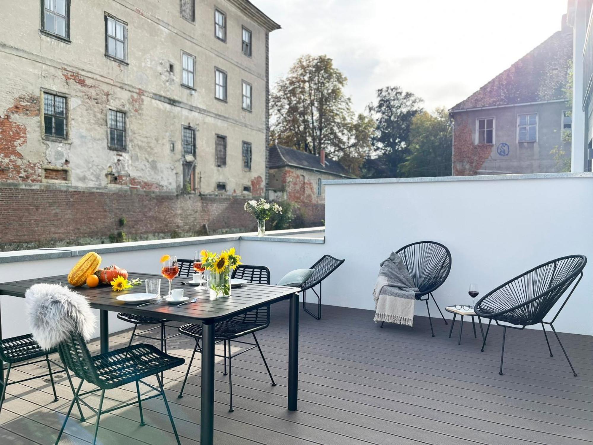 Apartmenthotel Garni Gärtnerhaus Schloss Reinharz Bad Schmiedeberg Zimmer foto