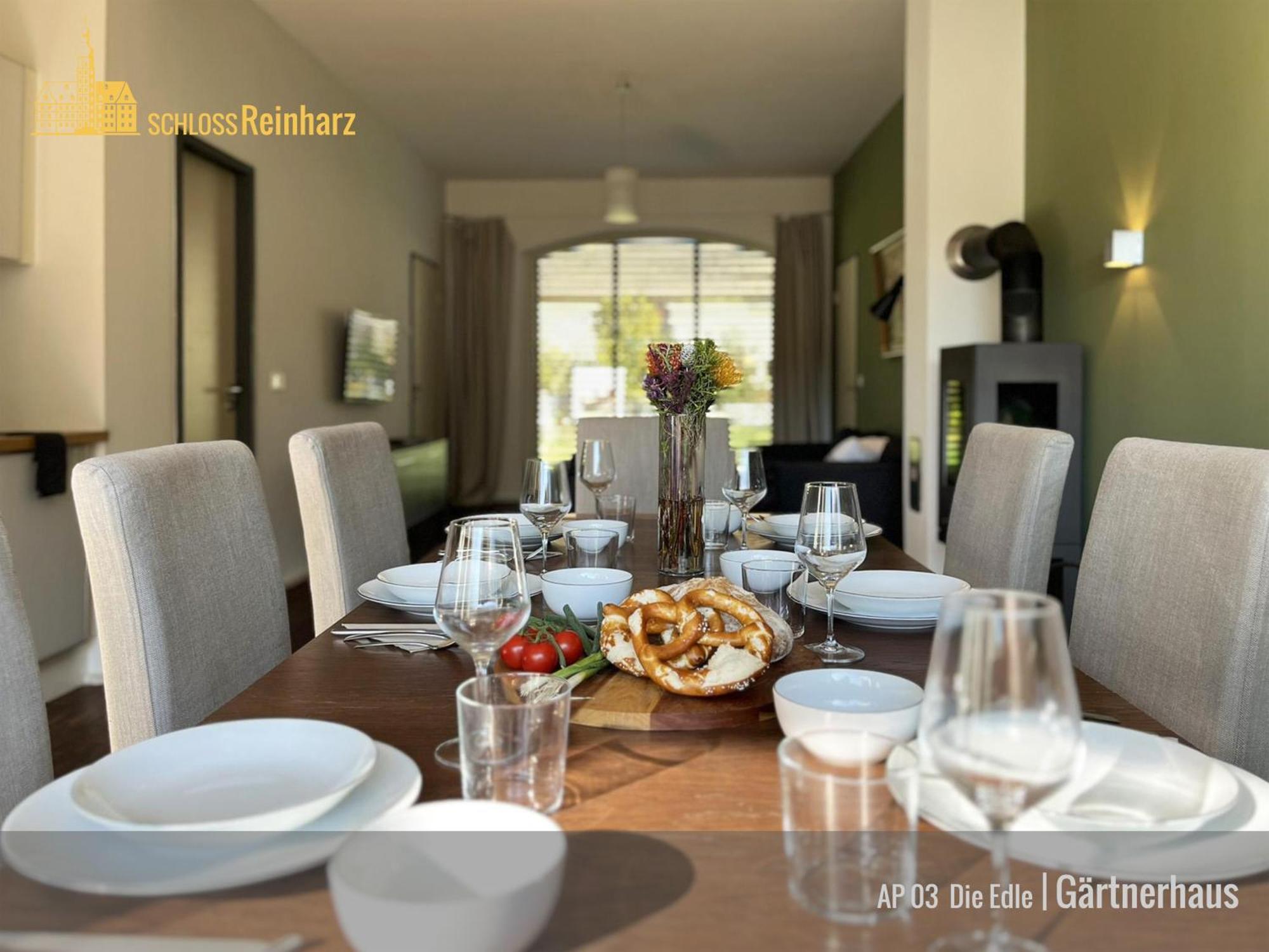 Apartmenthotel Garni Gärtnerhaus Schloss Reinharz Bad Schmiedeberg Exterior foto