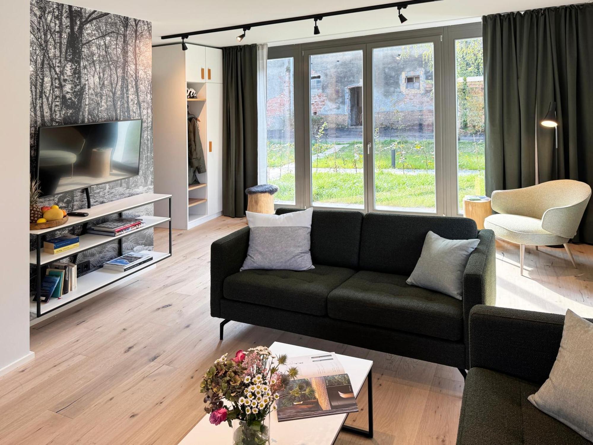 Apartmenthotel Garni Gärtnerhaus Schloss Reinharz Bad Schmiedeberg Exterior foto